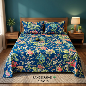 Great Price Export Cotton Bedding <b>Set</b> Printed Cartoon Bear Pattern <b>Comforter</b> Quilt Cover Pillowcases All Season Home Use - Product Image 2