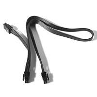 Cavo GPU Maschio-Maschio per G+ G2 G3 G5 G6 GA GM GT P+ T2, Cavo PCIE Modulare per Alimentatore EVGA, 8 Pin Doppio 6+2 Pin per Elettronica