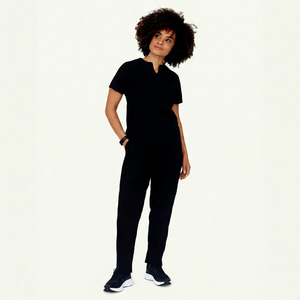 Blouse de laboratoire unisexe Sike personnalisée en coton et polyester tricoté, blanche, haute visibilité, à manches longues, pour médecins et uniformes d'hôpital - Product Image 1