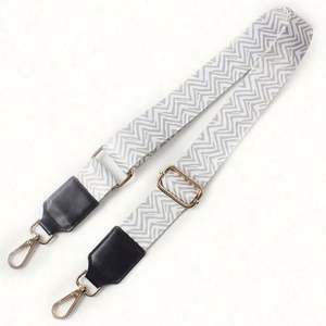 Sangle d'épaule réglable en polyester large pour sacs bandoulière et sacs à main, avec boucle personnalisable - Product Image 4