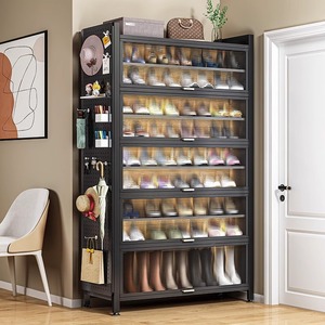 Organizador <span class=keywords><strong>de</strong></span> muebles <span class=keywords><strong>de</strong></span> <span class=keywords><strong>entrada</strong></span> <span class=keywords><strong>de</strong></span> Metal moderno <span class=keywords><strong>de</strong></span> lujo para el hogar, armario <span class=keywords><strong>de</strong></span> almacenamiento para zapatos - Product Image 5
