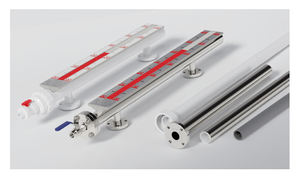 तेल ईंधन स्तर गेज उच्च गुणवत्ता ग्लास दृष्टि पक्ष-घुड़सवार चुंबकीय पानी तरल स्तर गेज - Product Image 3