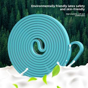 Vente en gros 2m de ceintures élastiques multifonctionnelles de résistance de forme physique anneau de yoga tirant des cercles stock prêt plusieurs bandes d'exercice - Product Image 5