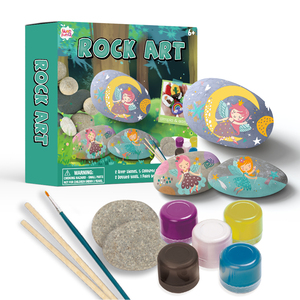 DIY eğitim Diy oyuncak seti taş boyama Mini kaya sanat boyama kiti çocuklar için - Product Image 1