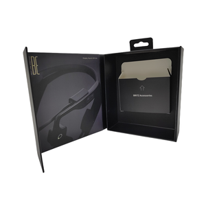 Cajas rígido de embalaje de cartón de materiales reciclados de venta directa de fábrica de Vietnam para laminación mate de auriculares electrónicos de consumo - Product Image 3