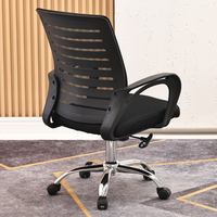 Chaise de bureau ergonomique pivotante en maille réglable pour ordinateur, vente en gros OEM, pour hôtels et commandes en gros