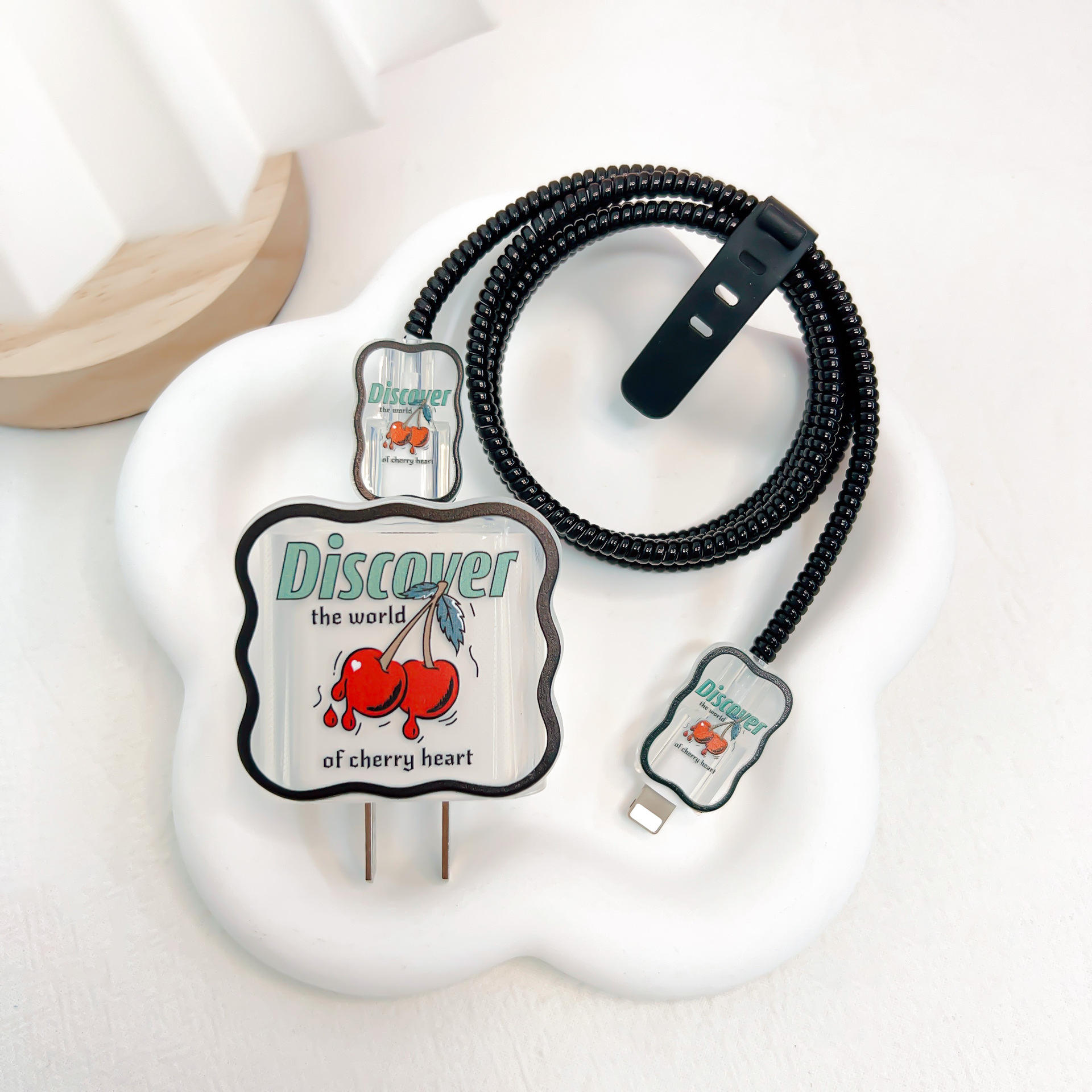 [Style ondulé] découvrir [Avec la ligne noire laser]