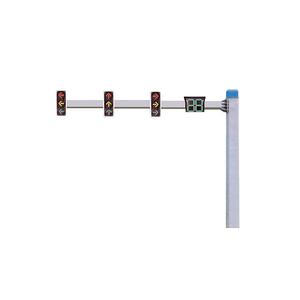 Beiyang — pôle de lumière blanche à bras unique, jeu complet de colonnes - Product Image 1