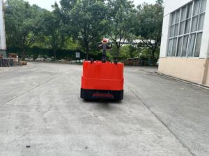 Transpalette électrique de 10 tonnes de haute qualité sans effort et pratique pour la manutention de marchandises lourdes dans les quais d'usine à l'état neuf - Product Image 4