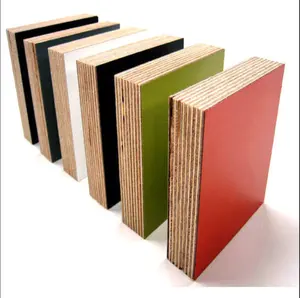 4x8 Plywood Sheet Marine Plywood High Quality Eucalyptus Core E0 Glue High Gloss PET Laminated