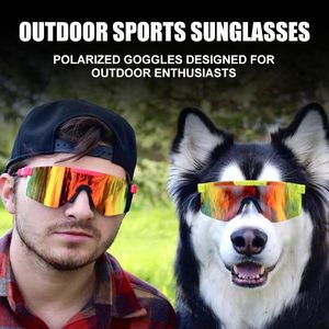 For High-EndPC Sports <b>Eyewear</b> Outdoor Fashionable Blue Coating Sunglasses for Cross-Border Riding - Product Image 5