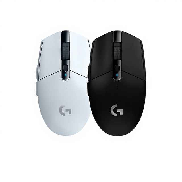 Logitech Gaming Mouse G304 G305 Lightspeed Wireless 6 Programmable Buttons 12000DPI PixArt Sensor Both Hands RGB Wireless