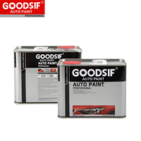 Peinture automobile Couche transparente Revêtement transparent Vernis à peinture pour voiture Diluant Peinture de réparation de carrosserie Clearcoat HS