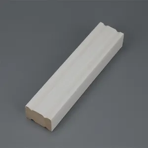 Wood Jamb Finished Finger Joint White Primed Wood Moulding For Home Decor