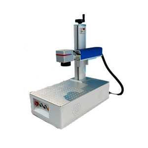 Machine de marquage laser portable de bureau 20W 30W, mini, intégrée à fibre optique, pour la vente - Product Image 6