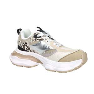 Sneakers Donna SASF251218 Beige, Scarpe Chunky alla Moda per Uso Casual - Product Image 6
