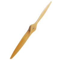 Hélice en bois CW/CCW 34*12 pouces avec trou percé pour moteur d'avion Paramotor Engine