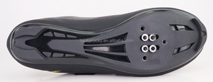 Chaussures de cyclisme sur route, sportives, avec logo OEM personnalisé, boucle réglable, tige respirante, semelle en nylon TPU antidérapante et durable. - Product Image 3