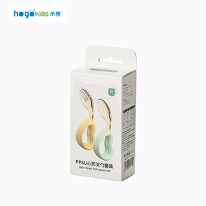Juego de alimentación de bebé torcido PPSU, juego de <span class=keywords><strong>cuchara</strong></span> y tenedor <span class=keywords><strong>para</strong></span> bebé, artículos <span class=keywords><strong>para</strong></span> bebés con mango de silicona - Product Image 6
