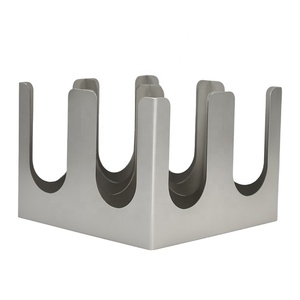 בית קפה אביזרים מארגן עם <span class=keywords><strong>4</strong></span> תא מתקן נירוסטה רשת נירוסטה ישר גביע - Product Image 6
