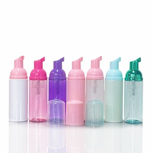 Botellas Vacías Personalizadas para Limpiador de Pestañas, Rosadas y Moradas, Esmeriladas, con Dispensador de Espuma, para Champú, Jabón, 60ml 50ml - Product Image 2