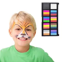 Solid acquerello Eye Body World Cup colore vernice per bambini Set colore trucco disegno Kit Army Art Pigment Face Painting
