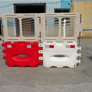 HDPE <b>Safety</b> Barrier Traffic Barricade Sun Screen Traffic Barriers Product Category - Product Image 2