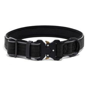 Kingtale - Collar Táctico Reflectante Ajustable para Perros, con Hebilla Resistente, para Perros Medianos y Grandes - Product Image 1