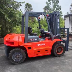 Chinese Top Brand Heli 5 Ton Mini Diesel Forklift with Two Stage Mast Hydraulic <b>Side</b> Shifter Stable Performance High Efficiency - Product Image 5