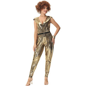 Costume européen américain rétro des années 70 <span class=keywords><strong>Disco</strong></span> Costumes d'Halloween Adultes <span class=keywords><strong>Couple</strong></span> Discothèque Chanteur Costume - Product Image 4