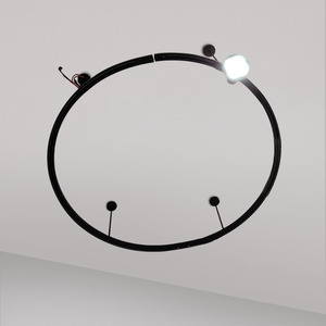 Uốn Cong Cong Ánh Sáng Theo Dõi Đường Sắt Cho Bốn Dây Ba Giai Đoạn Dẫn Ánh Sáng Theo Dõi - Product Image 4