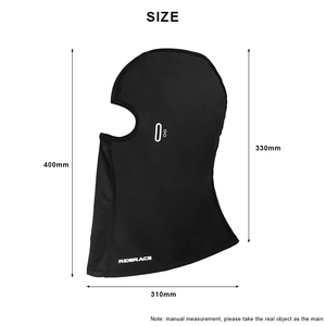 Riderace été cyclisme chapeau avec lunettes trou respirant écharpe cagoule vélo glace soie bandeau masque moto <span class=keywords><strong>casque</strong></span> intérieur - Product Image 6