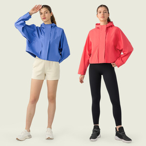 Xsunwing léger respirant femmes Soft Shell <span class=keywords><strong>veste</strong></span> coupe-vent <span class=keywords><strong>veste</strong></span> <span class=keywords><strong>imperméable</strong></span> course extérieur échange <span class=keywords><strong>veste</strong></span> WDQ013 - Product Image 6