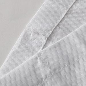 Tissu microfibre doux et léger, doublure <span class=keywords><strong>de</strong></span> <span class=keywords><strong>douche</strong></span> ou <span class=keywords><strong>rideau</strong></span> avec points gaufrés, qualité d'hôtel, lavable en Machine, imperméable blanc - Product Image 4