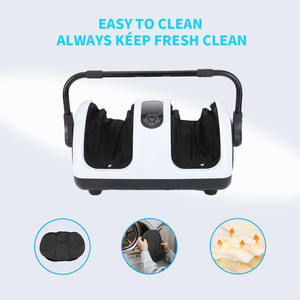 Gran oferta, estimulador muscular eléctrico para pies, máquina Shiatsu, masajeador de pies para aliviar el dolor de circulación sanguínea con vídeo de calor - Product Image 3