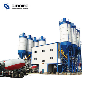 Planta Mezcladora de Concreto Sinoma de Exportación con Mezcladora de Dos Ejes y Componentes Centrales de Motor y Motor - Product Image 6