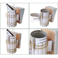Bienenstock-Rauchgerät aus Edelstahl, Sprühgerät für Imker, spezielles Rauchgerät für die Bienenzucht, Imkereiausrüstung, 1 Stück