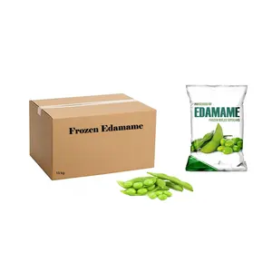 Soja Edamame Congelado Grãos Edamame Congelado de Qualidade Premium para Atacado