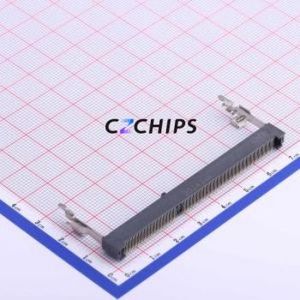 2-2013289-1 Memory Module Connector (DDR) SMD,P=0.6mm,Horizontal Mount Connector - Product Image 1