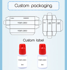 Lông mi keo đen Bầu Trời keo chuyên nghiệp nhanh khô gốc Hàn Quốc lông mi mở rộng bầu trời keo DIY lông mi dính - Product Image 5