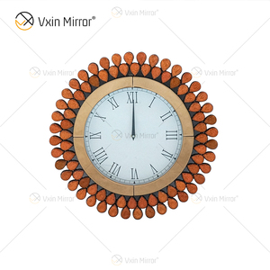 Thiết Kế Mới Trang Sức WXMC-076 Hiện Đại Bạc Trang Trí Nhân Đôi Đồng Hồ - Product Image 3