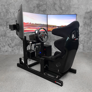 Profili in <span class=keywords><strong>Alluminio</strong></span> <span class=keywords><strong>Nero</strong></span> 4040 4080 per Simulatori di Guida di Aerei e Auto - Product Image 1