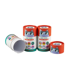 Customised Round Cylinder Paper Cardboard Tube Box Cans Packaging Candle Perfume Tea <b>Leaf</b> Containers with Lids - Product Image 2