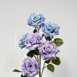 Rosas Artificiales Ruyi Rose JQ, Flores de Seda de Alta Simulación, Decoraciones para Bodas, Rama Individual - Product Image 2