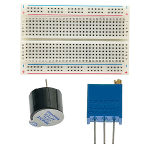 Kit d'électronique de base OKY1003-2A avec résistances, LED, boutons poussoirs et fils - Product Image 5