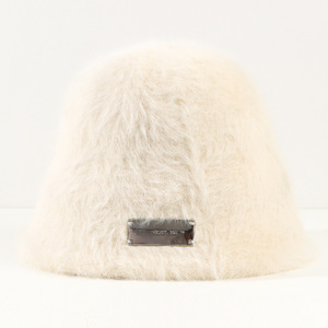 Venta al por mayor de <span class=keywords><strong>Amazon</strong></span> Top Venta caliente en stock barato de alta calidad Unisex liso colorido al aire libre invierno otoño rosa de piel sintética sombrero de cubo - Product Image 2