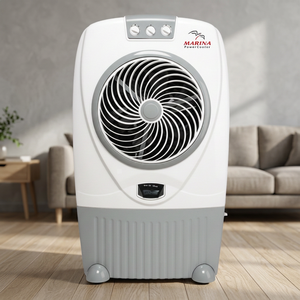 Refroidisseur d'air électrique de haute qualité pour le désert, déflection d'air 4 directions, réservoir d'eau 70L, zone de refroidissement 550 pieds carrés pour usage domestique et hôtelier, garantie 1 an - Product Image 3