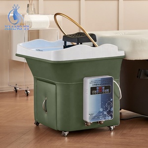 Tête de Spa Multifonction Massage Portable Shampooing Lavabo Mobile Cheveux Lavabo - Product Image 5
