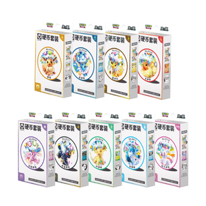 YQ Wholesale Officiel Authentique Chinois Simplifié Blooming Legends Cartes à Collectionner TCG Pokémon Eevee & Friends Coffret Booster avec Pièces de Monnaie - Product Image 1