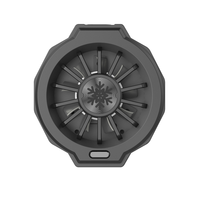 Manette de jeu sans fil Leizun 2,4 GHz en ABS avec ventilateur de refroidissement, joystick et garantie d'un an pour les consoles mobiles et de jeu